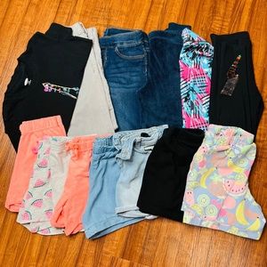 Girl's Clothes Lot Pre-owned 7-8 / 10-12, Huge Lot of 15 Items !!!